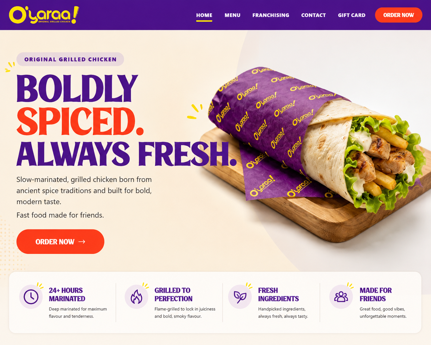 O Yaara Lounge Website